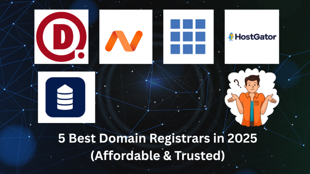 best domain registrars in 2025